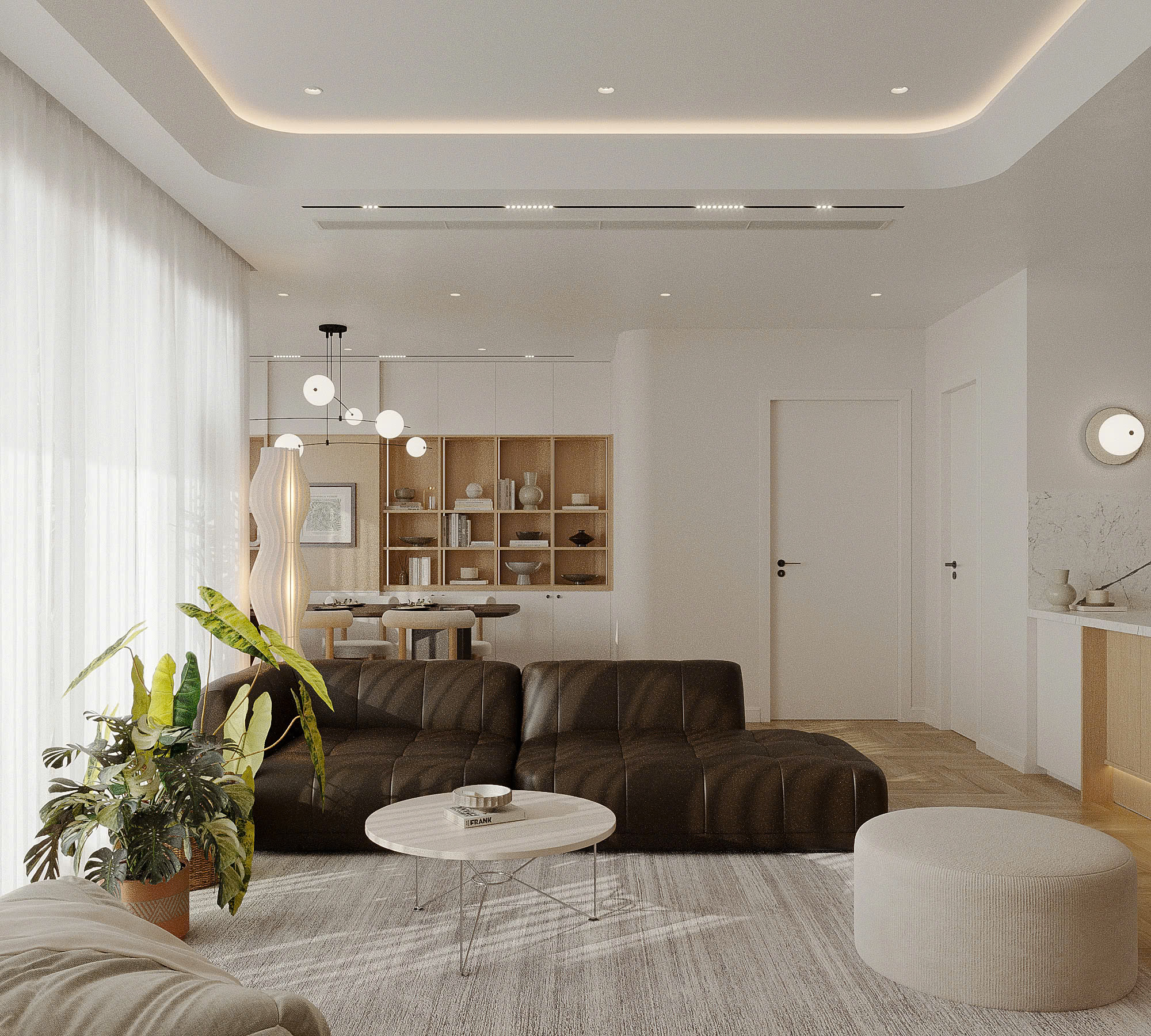 Xu Hướng Thiết Kế Phòng Khách Liền Phòng Ăn